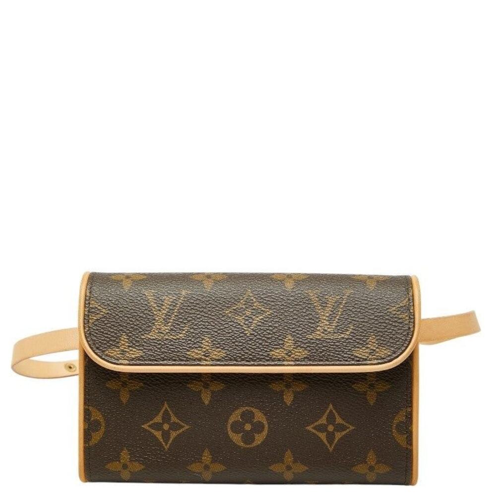 Louis Vuitton Monogram Pochette Florentine Waist Bag Body Bag Brown